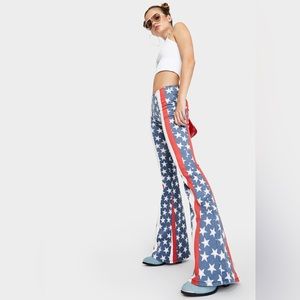 stars + stripes penny flare jeans // free people